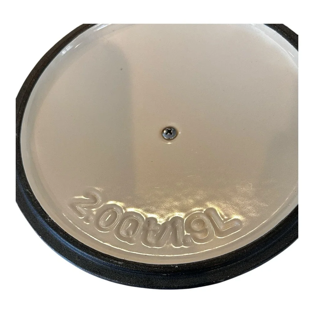 CUISINART Dutch Oven  LID ONLYCasserole Blue Gray Enamel Cast Iron 1.9L  7